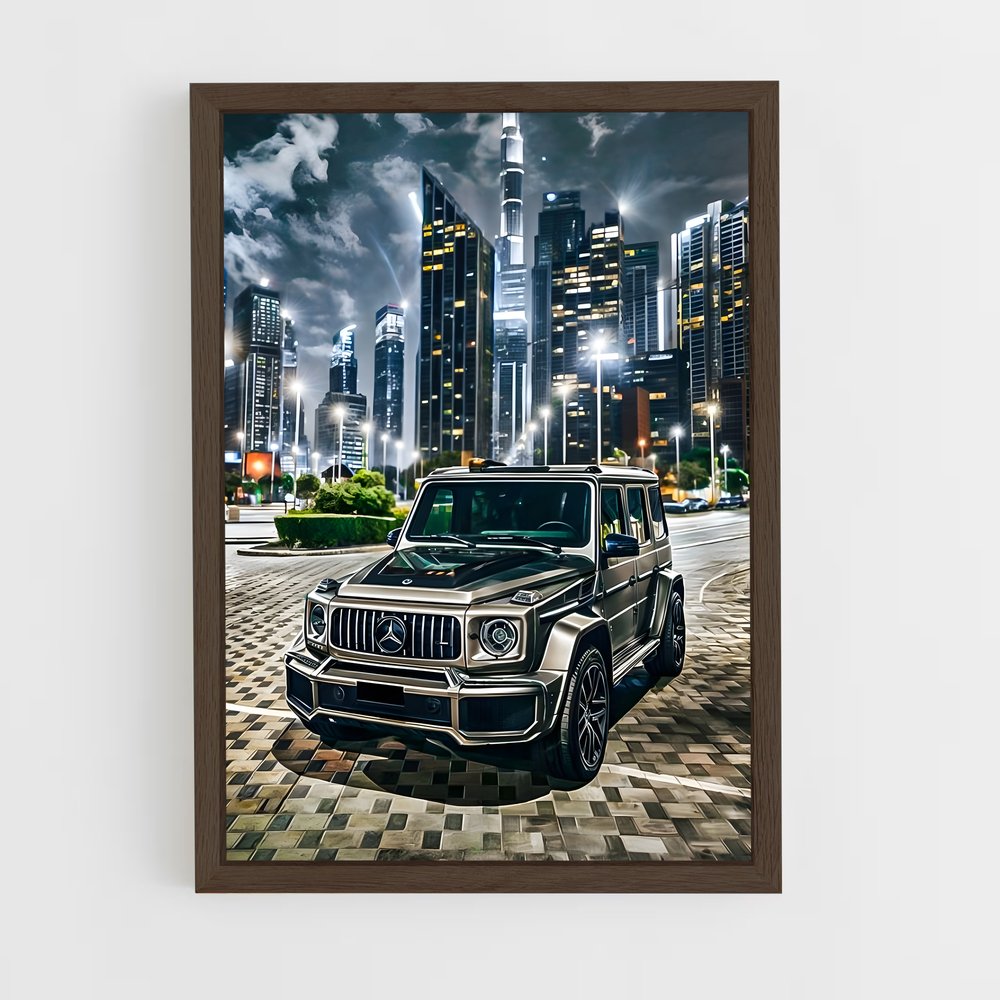 Poster Urban G-Wagon – affiche Mercedes (vue 5)